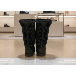 Womens UGG® Bailey Bow II Tall Boot - Black - Size 8